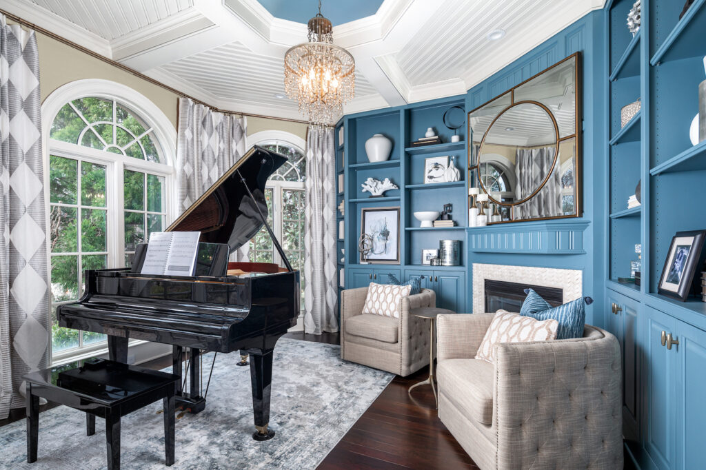Luxury Interior design project on Ballantyne Country Club in Charlotte, NC